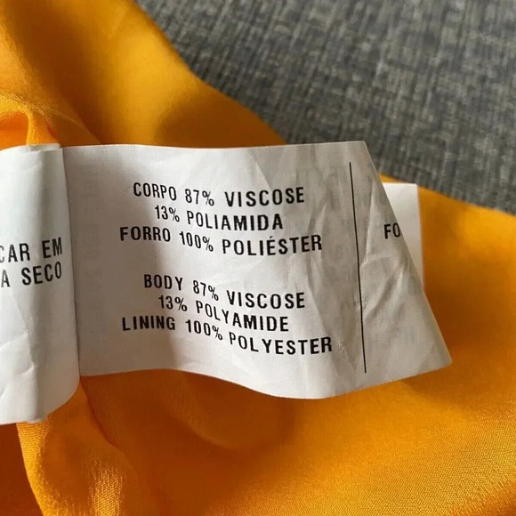 OÁSIS RESORT WEAR Women's Size L Orange Ribbed Dress Shorts Lightweight - Picture 7 of 7